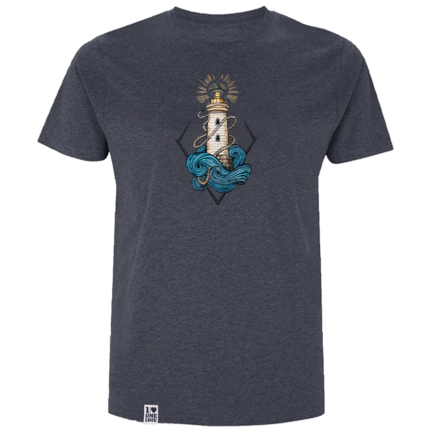 Leuchtturm - Herren Shirt | 100% Bio-Baumwolle - Image 3