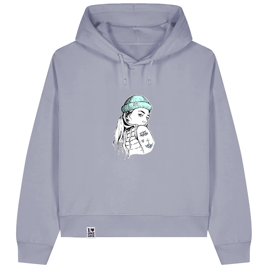 Skipperin Lucy - Damen Hoodie | Bio-Baumwolle - Image 10