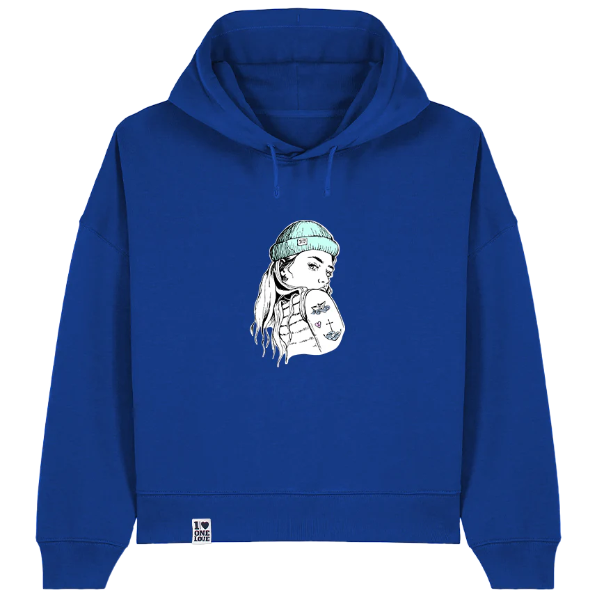 Skipperin Lucy - Damen Hoodie | Bio-Baumwolle - Image 11