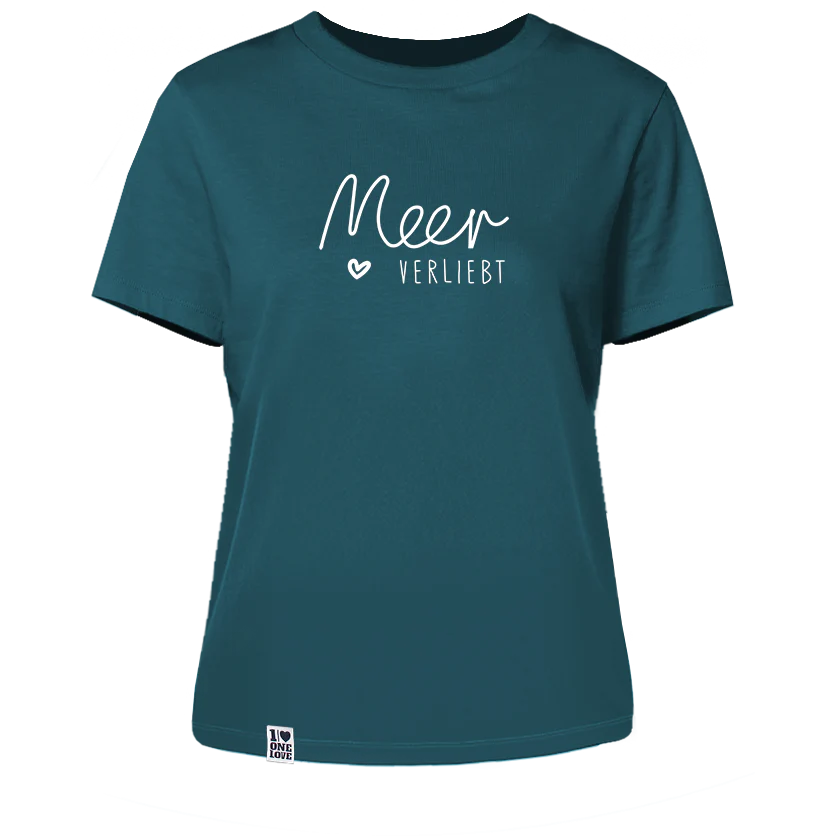 Meerverliebt  - Damen Shirt | 100% Bio-Baumwolle - Image 3