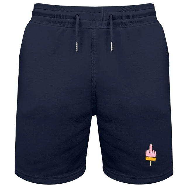 Mittelfinger-Eis  - Shorts | Biobaumwolle | Edler Stick - Image 4