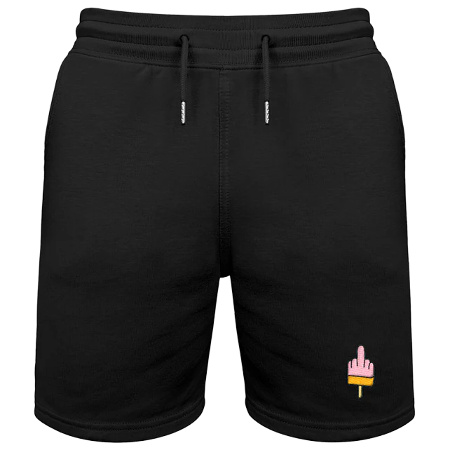 Mittelfinger-Eis  - Shorts | Biobaumwolle | Edler Stick - Image 5