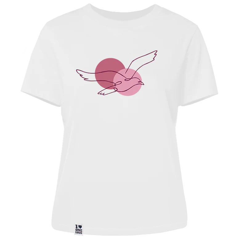 Möwenzauber - Damen Shirt | 100% Bio-Baumwolle