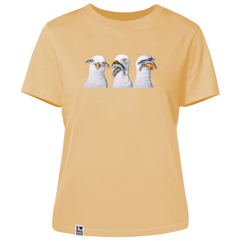 Möwen - Damen Shirt | 100% Bio-Baumwolle - Image 3