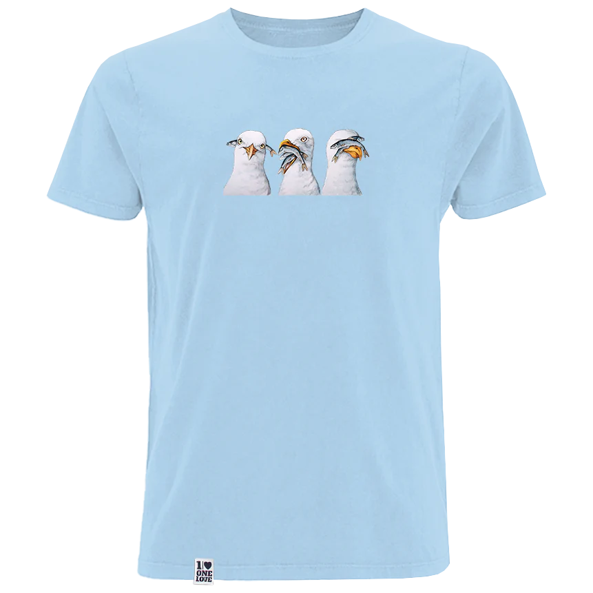 Möwen - Herren Shirt | 100% Bio-Baumwolle - Image 4