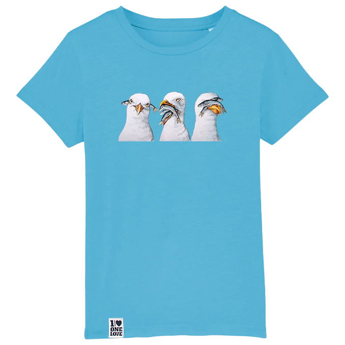 Möwenzauber – Kinder T-Shirt maritim - Image 3