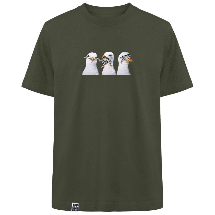 Surfermöwen – Herren Shirt | Relaxed Fit - Image 3