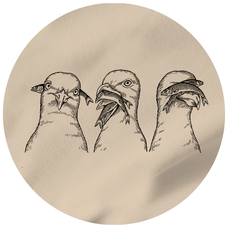Gelassenheit im Möwenflüstern – Hoodie - Image 2