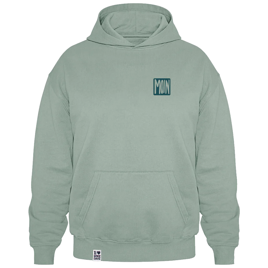 Moin & Meer – Unisex Hoodie | 100% Bio-Baumwolle | Oversized & Backprint - Image 3