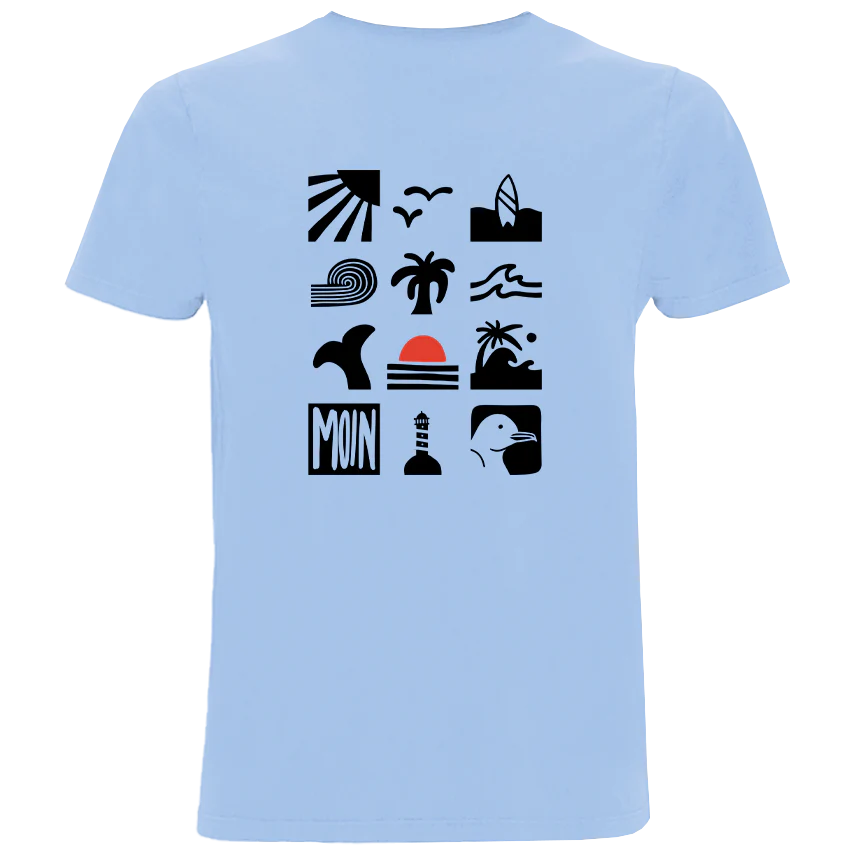 Meer in Sicht - Herren Shirt | 100% Bio-Baumwolle | Backprint - Image 7
