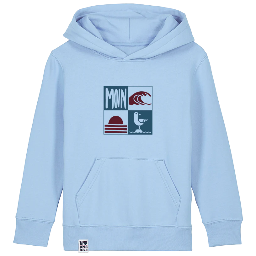 Moin Hoodie KIDS – Dein Stück Küste - Image 3