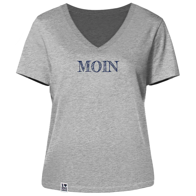 Moin - Damen Shirt | V-Ausschnitt - Image 3