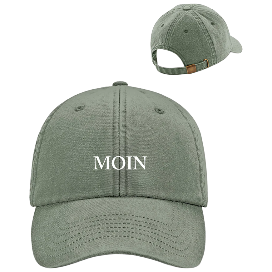 Moin - Vintage Cap mit Stick - Image 4