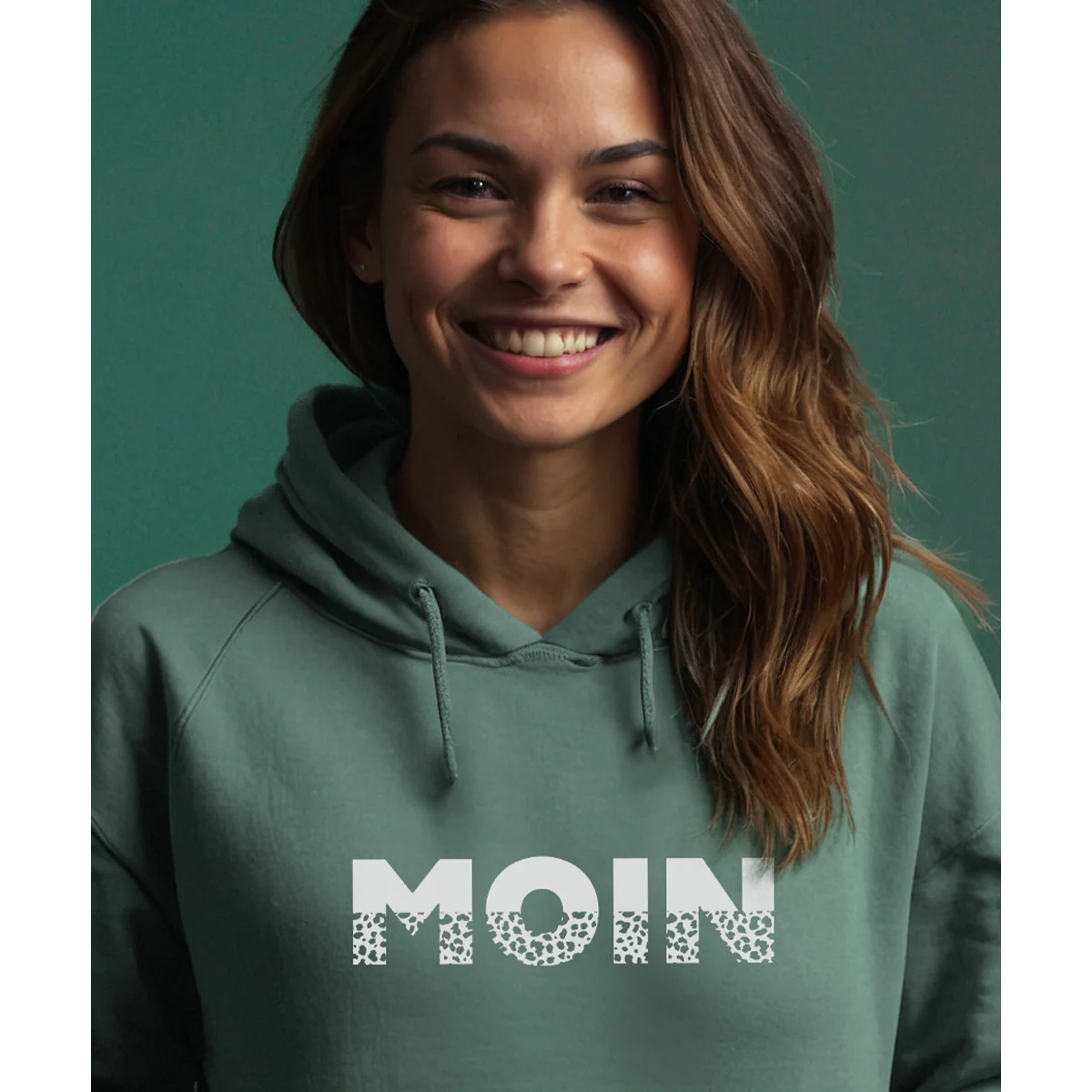 Moin – Damen Hoodie | Bio-Baumwolle - Image 3