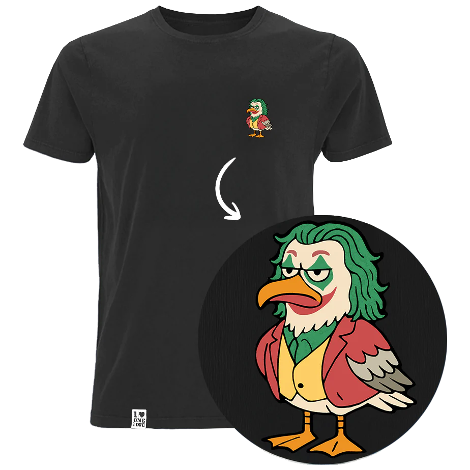 Joker Möwe - Herren Shirt | 100% Bio-Baumwolle