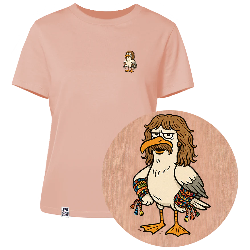 Möwe Wolle  - Damen Shirt | 100% Bio-Baumwolle - Image 4