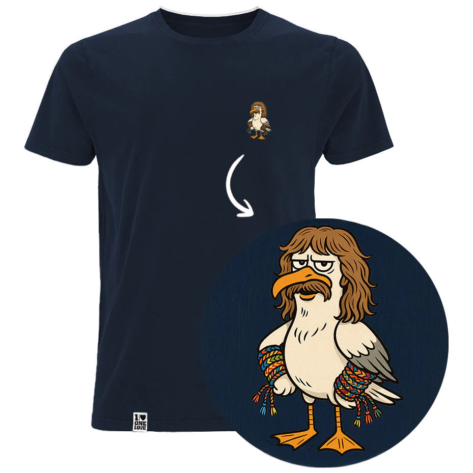 Möwe Wolle Shirt Herren Organic | 100% Bio-Baumwolle - Image 6