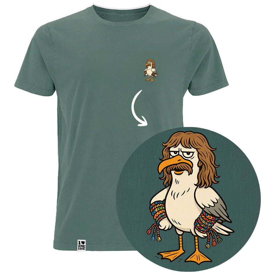 Möwe Wolle Shirt Herren Organic | 100% Bio-Baumwolle - Image 7