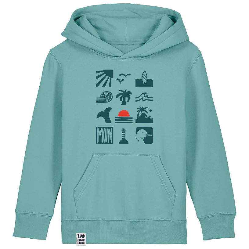 Meer-Abenteuer Hoodie KIDS – Sanfte Brise
