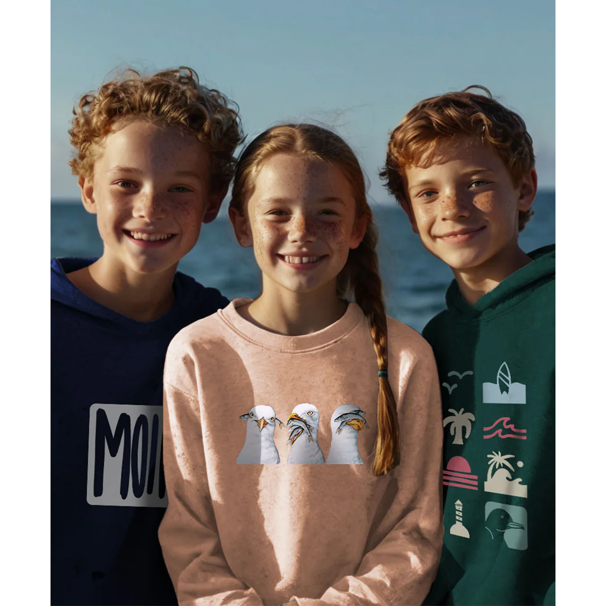Für kleine Meerverliebte – Ocean Hoodie KIDS - Image 2