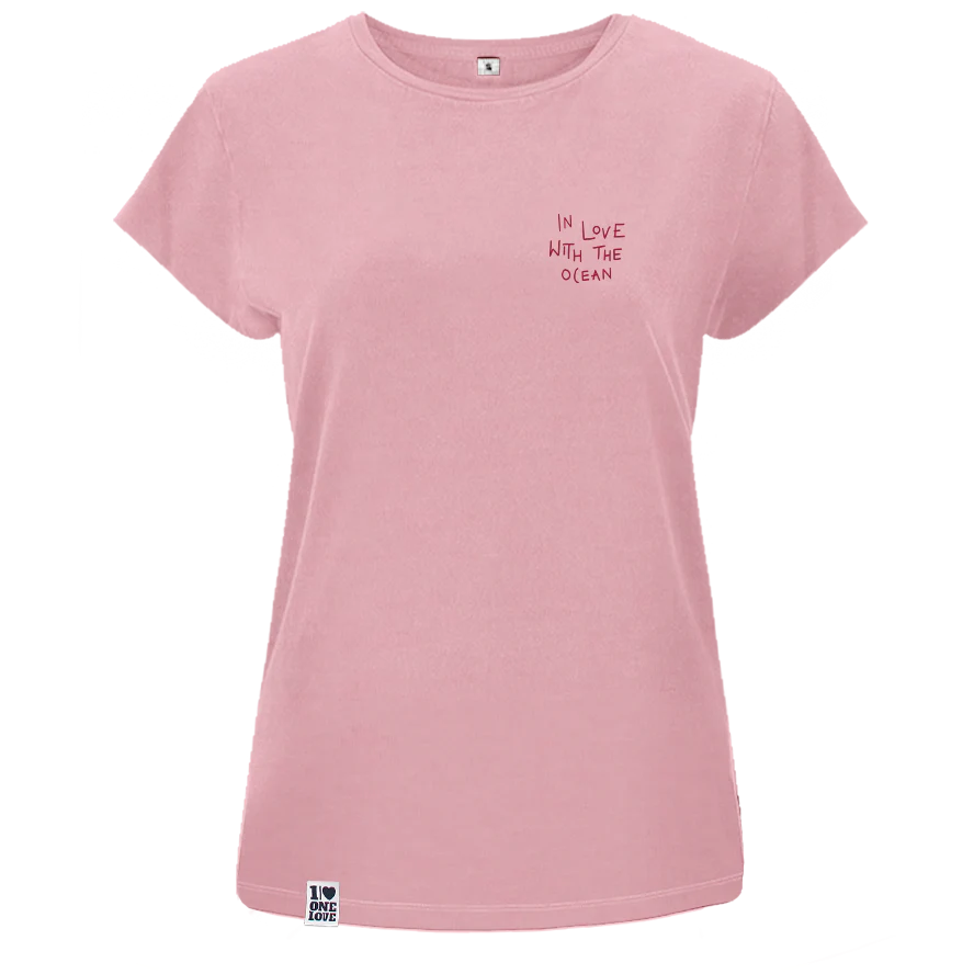 Ocean -  Damen Shirt | 100% Bio-Baumwolle | Edler Stick - Image 3