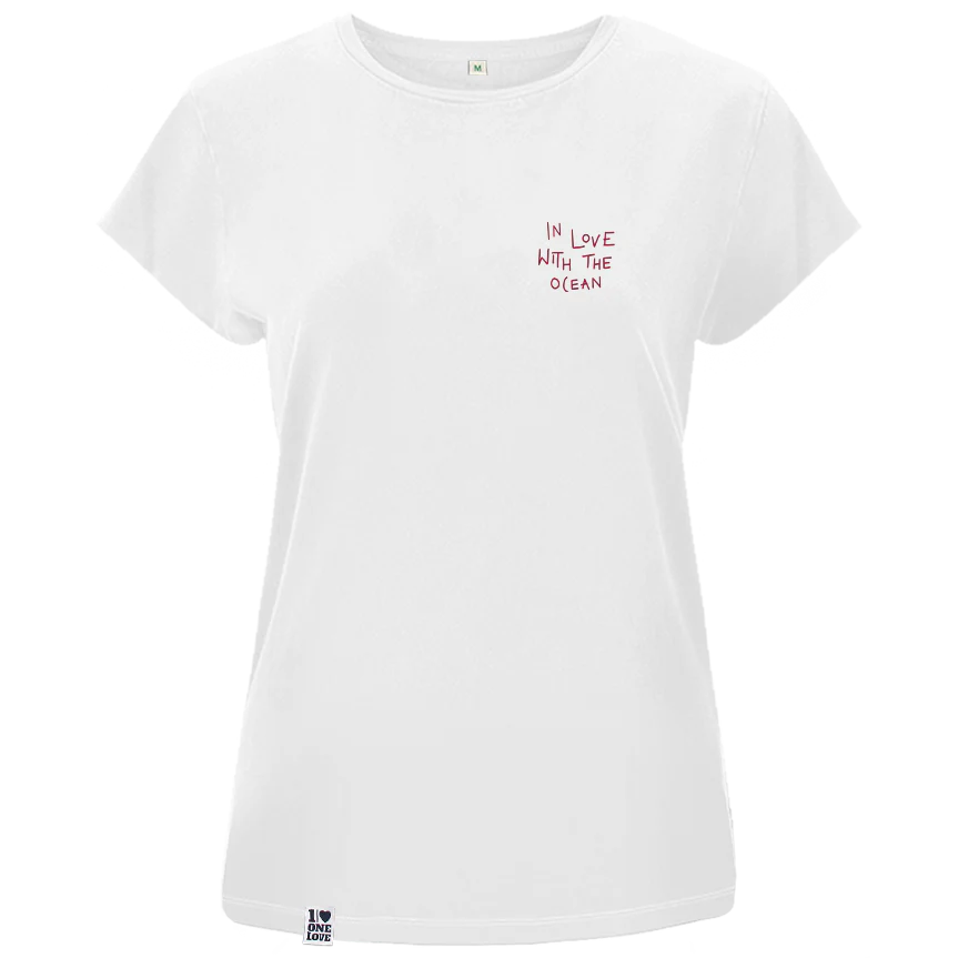 Ocean -  Damen Shirt | 100% Bio-Baumwolle | Edler Stick - Image 4