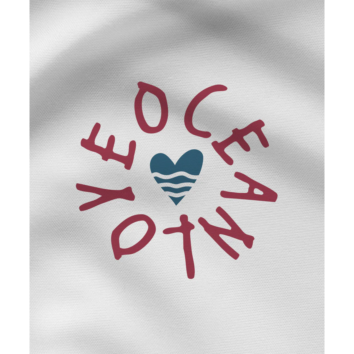 Oceanlove – Damen Shirt | 100% Bio-Baumwolle | Backprint - Image 2