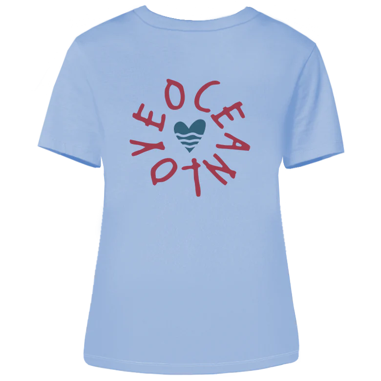 Oceanlove – Damen Shirt | 100% Bio-Baumwolle | Backprint - Image 4