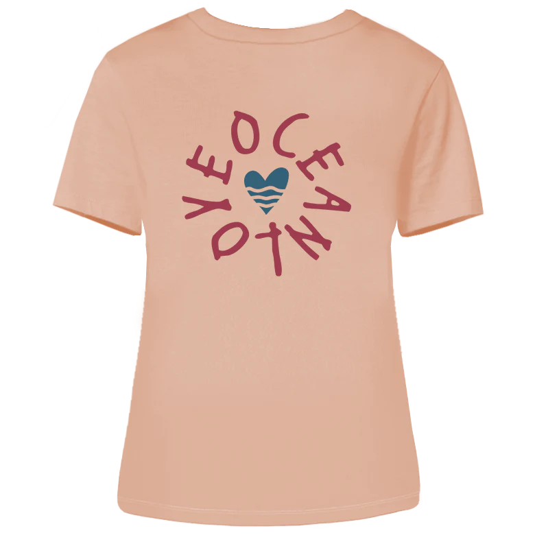 Oceanlove – Damen Shirt | 100% Bio-Baumwolle | Backprint - Image 7