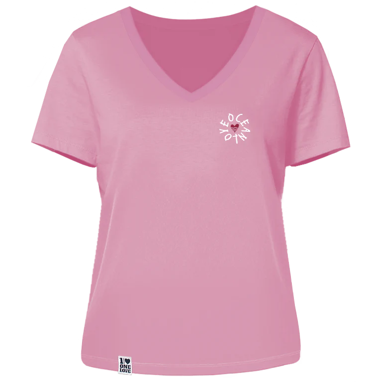 Oceanlove - Damen Shirt | V-Ausschnitt