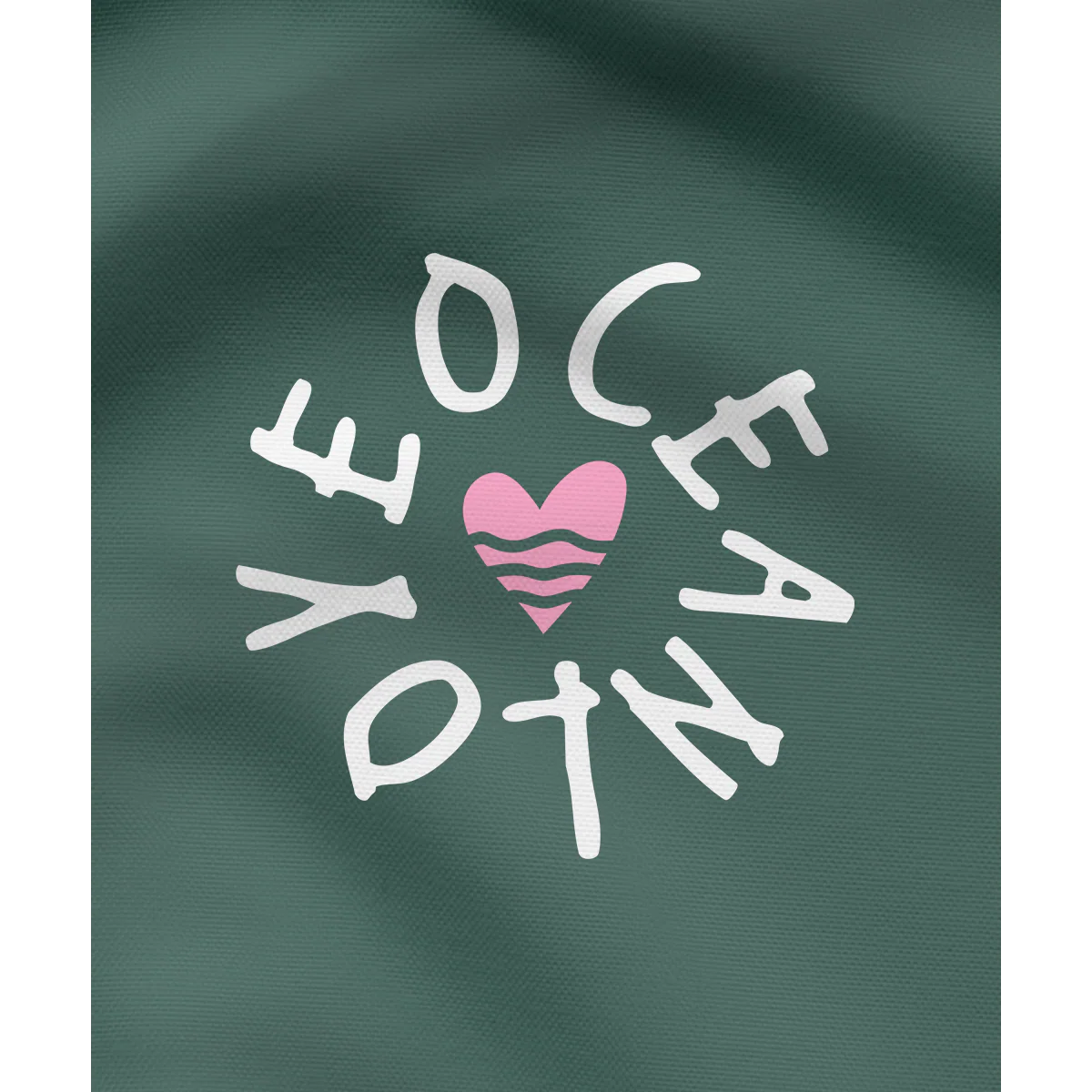 Oceanlove – Damen Hoodie | Bio-Baumwolle | Backprint - Image 2