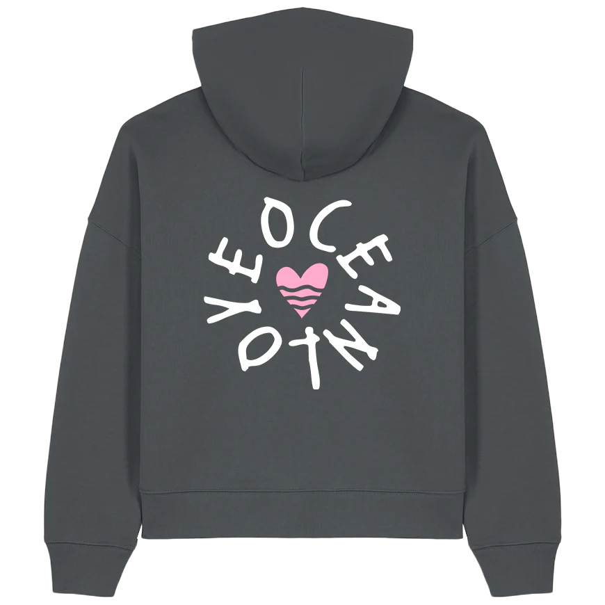 Oceanlove – Damen Hoodie | Bio-Baumwolle | Backprint - Image 4