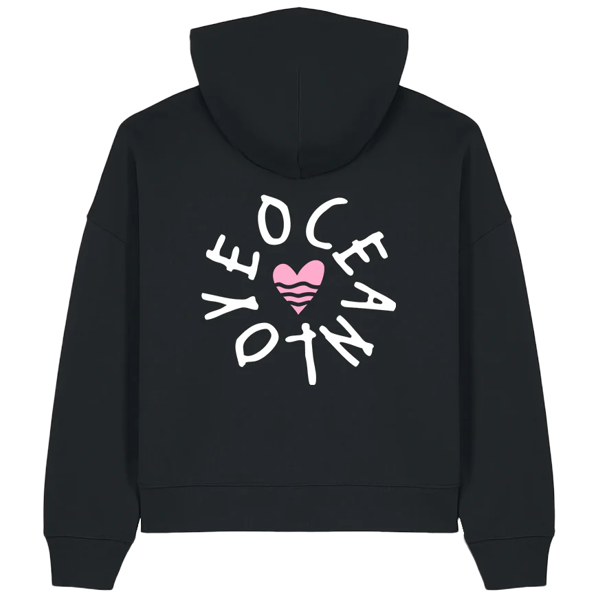 Oceanlove – Damen Hoodie | Bio-Baumwolle | Backprint - Image 6