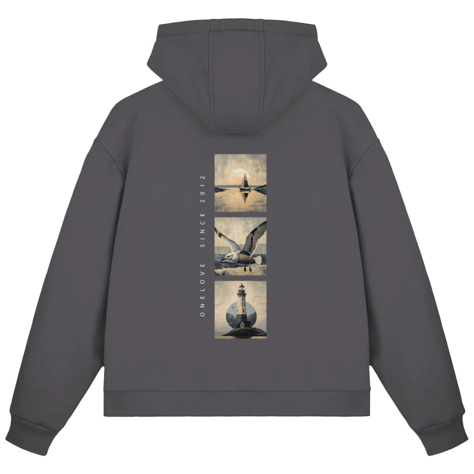 Küstentraum Hoodie Zipper - Nachhaltig & Kuschelig - Image 3