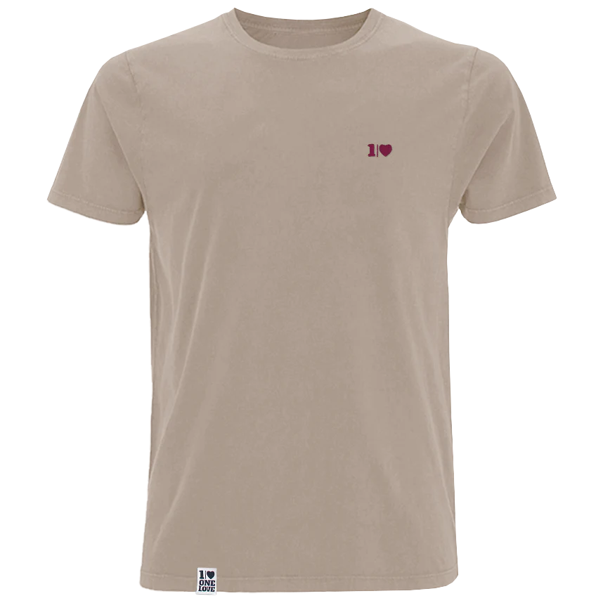 ONELOVE -  Herren Shirt | 100% Bio-Baumwolle | Edler Stick