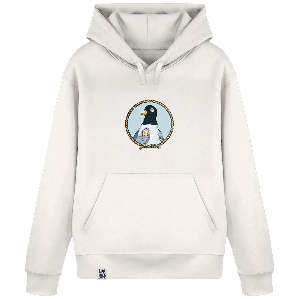 Raubvogel 2.0  - Unisex Hoodie | 100% Bio-Baumwolle - Image 3