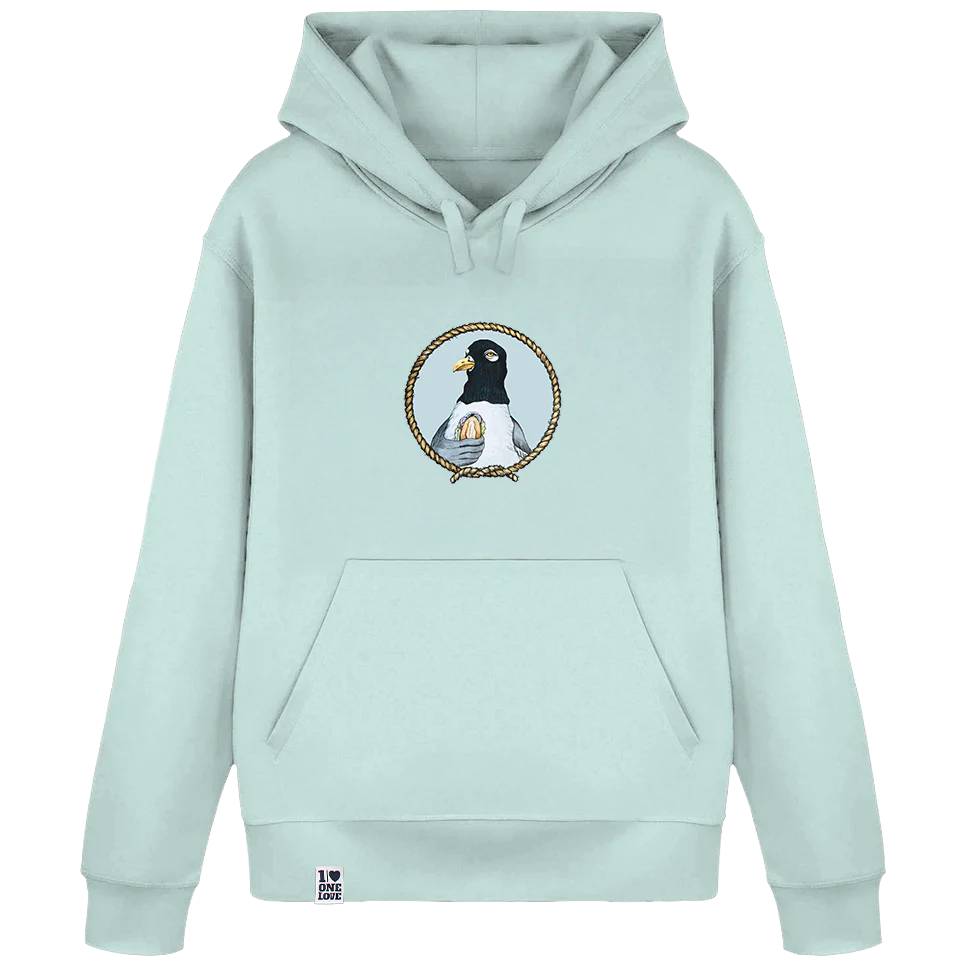 Raubvogel 2.0  - Unisex Hoodie | 100% Bio-Baumwolle - Image 4