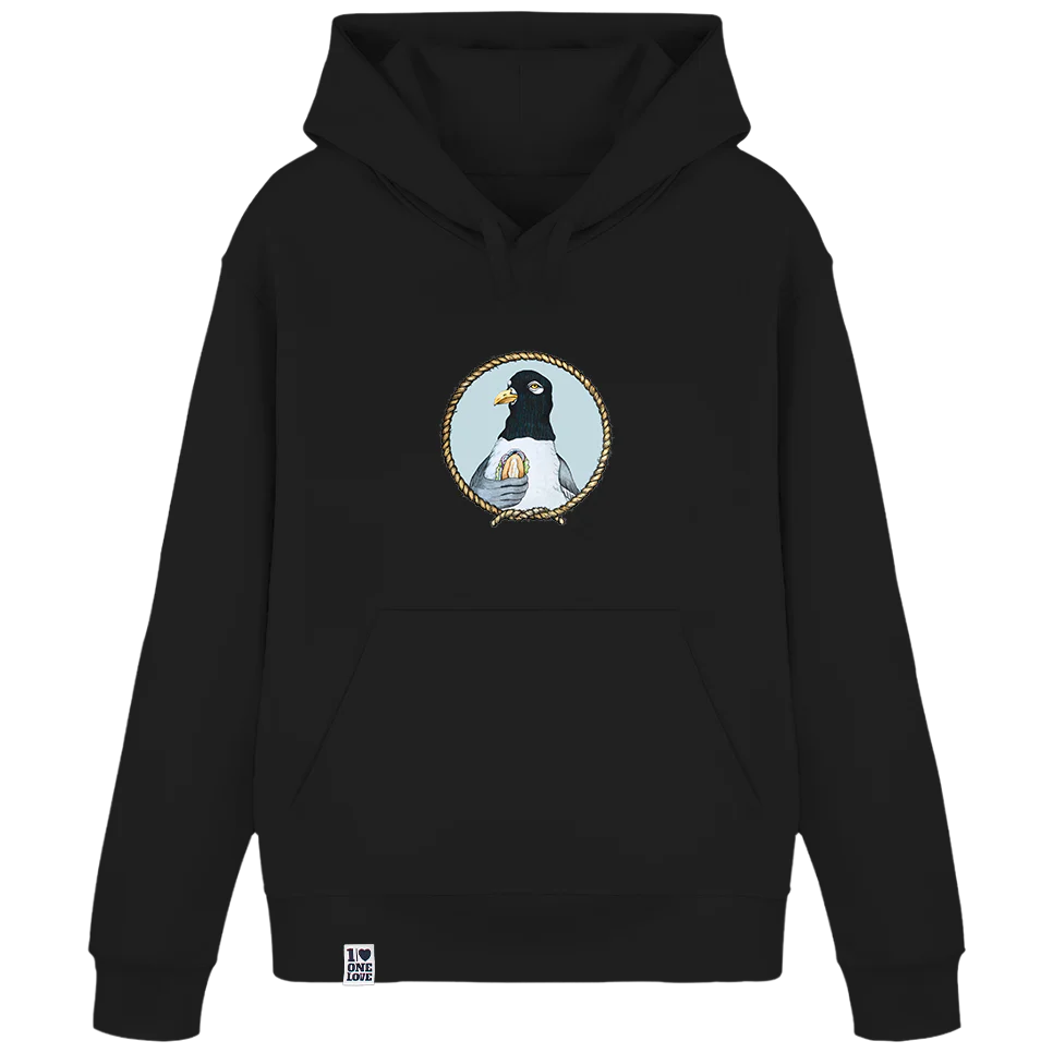 Raubvogel 2.0  - Unisex Hoodie | 100% Bio-Baumwolle - Image 5