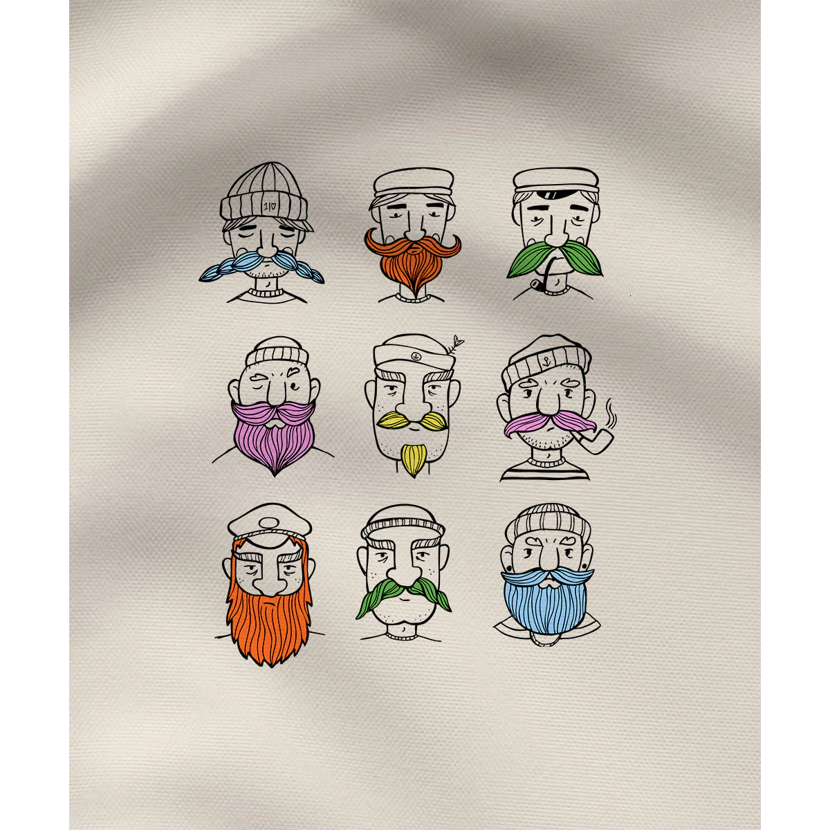 Seemänner - Herren Shirt | 100% Bio-Baumwolle | Backprint - Image 2