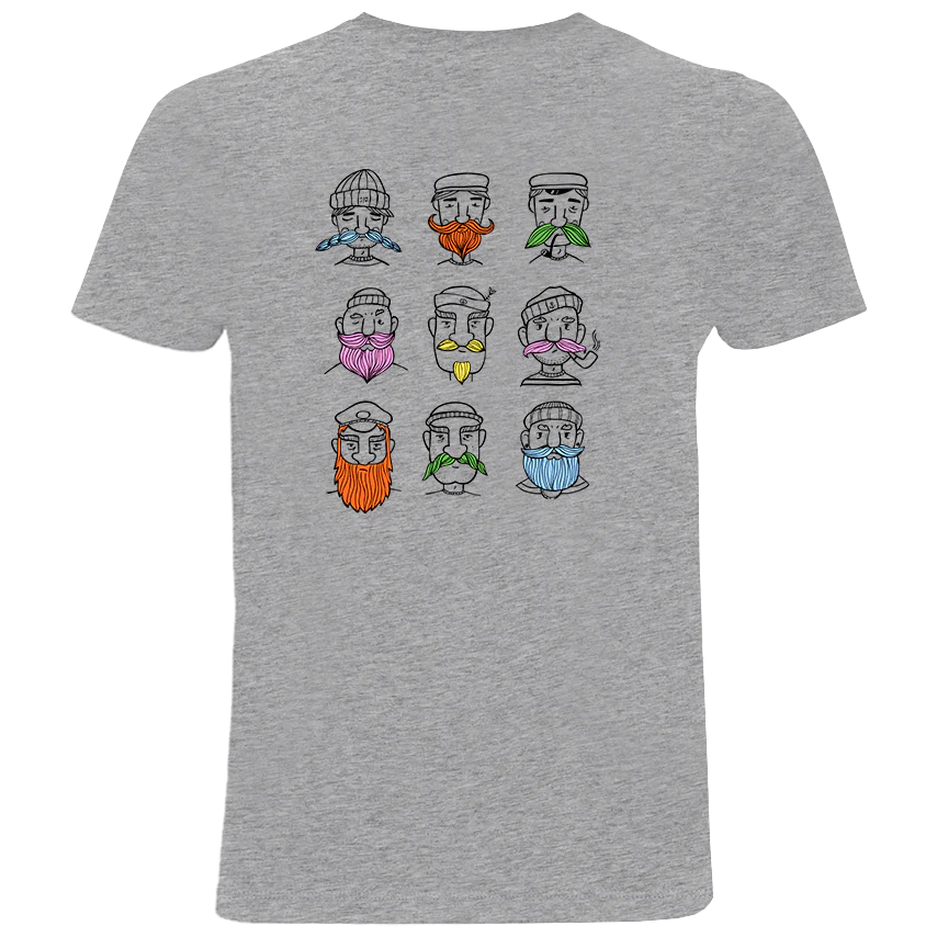 Seemänner - Herren Shirt | 100% Bio-Baumwolle | Backprint - Image 3