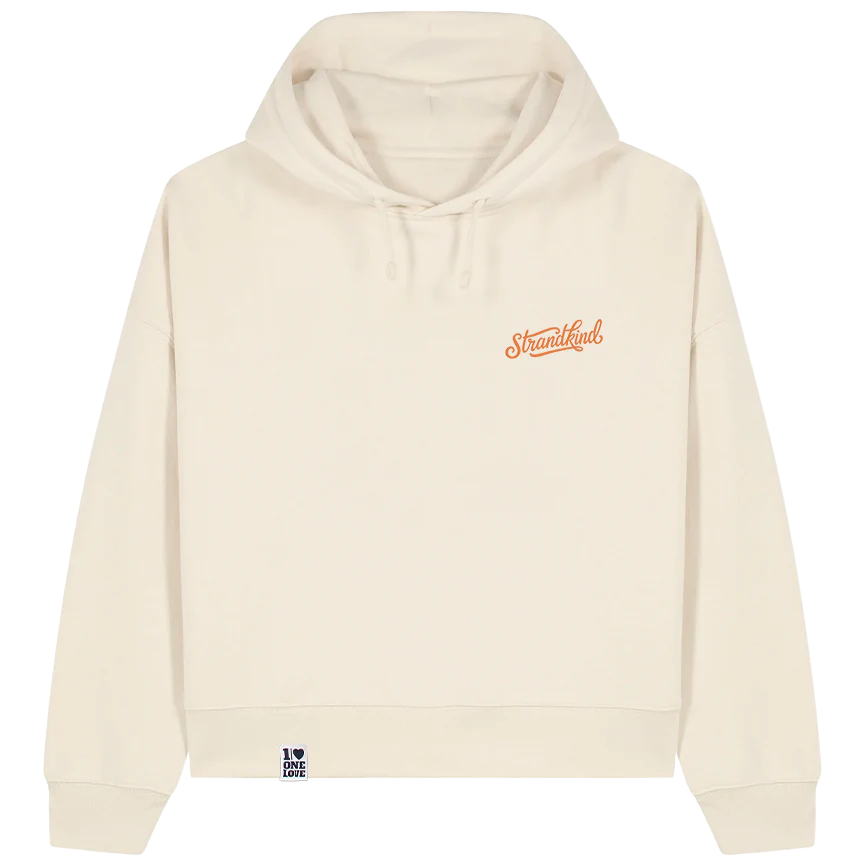 Strandkind Damen Hoodie Premium Bio-Baumwolle | Backprint - Image 11