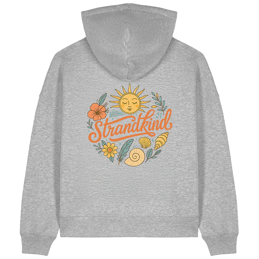 Strandkind Damen Hoodie Premium Bio-Baumwolle | Backprint - Image 6
