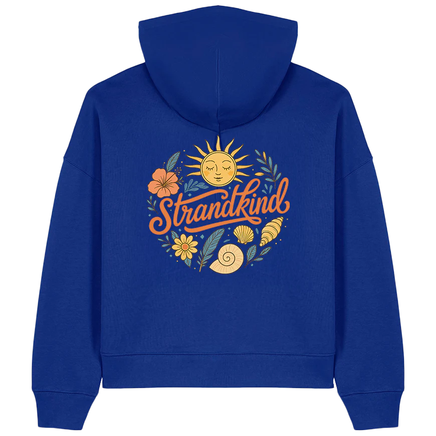 Strandkind Damen Hoodie Premium Bio-Baumwolle | Backprint - Image 7