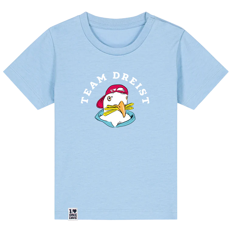 Team Dreist – Kuschliges Bio-Babyshirt mit Ankerdesign - Image 5