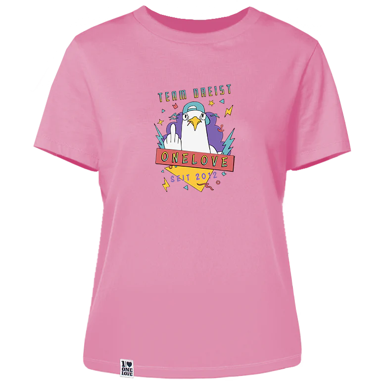 90er Team Dreist – Damen Shirt | 100% Bio-Baumwolle - Image 7