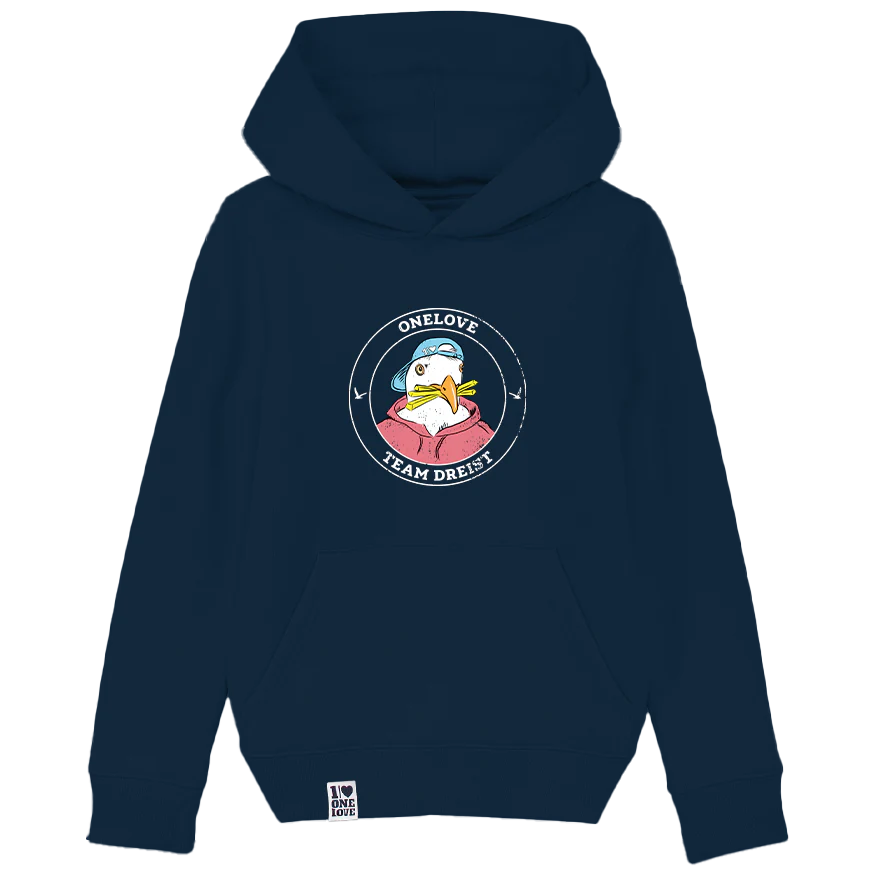 Team Dreist Kids Hoodie – Dein maritimer Begleiter!