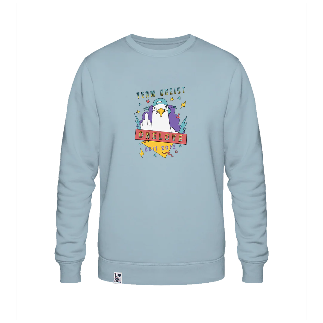90er Team Dreist – Unisex Sweater | 100% Bio-Baumwolle
