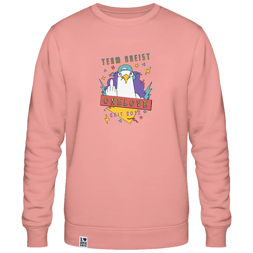 90er Team Dreist – Unisex Sweater | 100% Bio-Baumwolle - Image 2