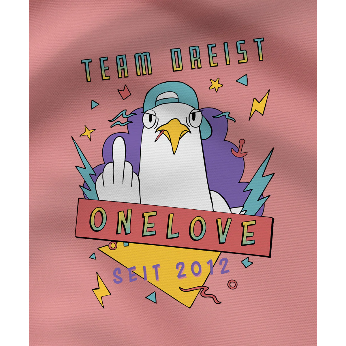 90er Team Dreist – Unisex Sweater | 100% Bio-Baumwolle - Image 3