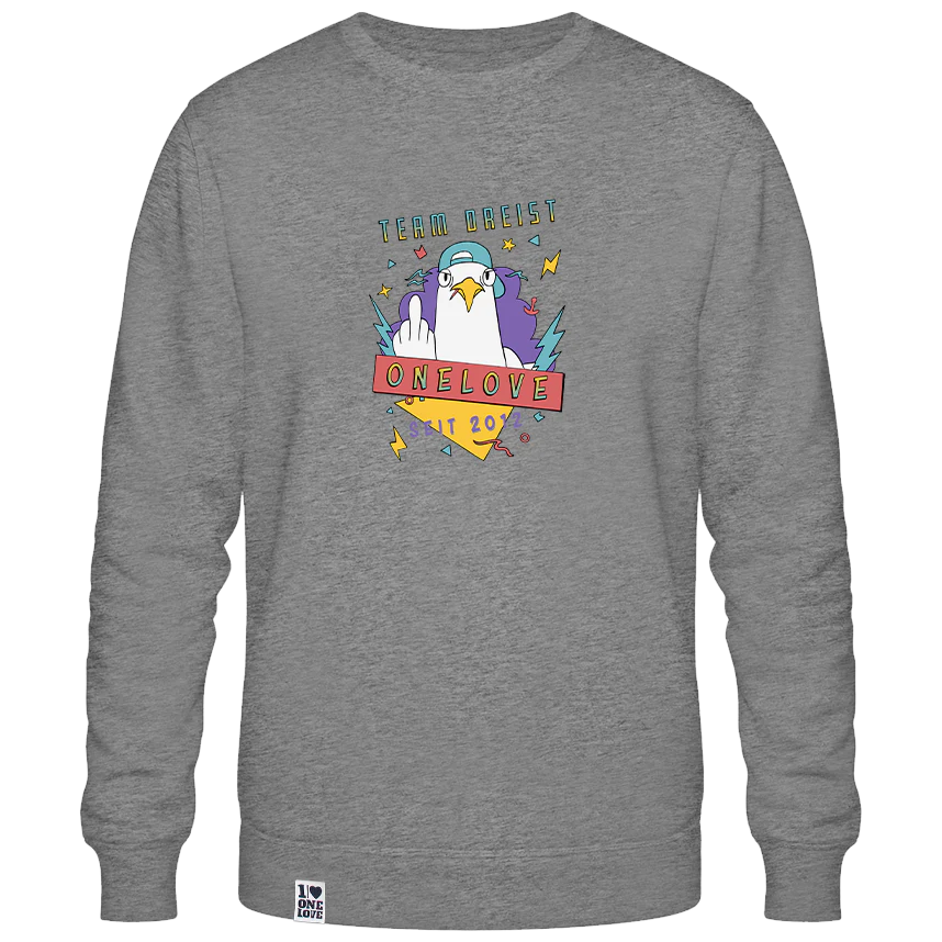 90er Team Dreist – Unisex Sweater | 100% Bio-Baumwolle - Image 5